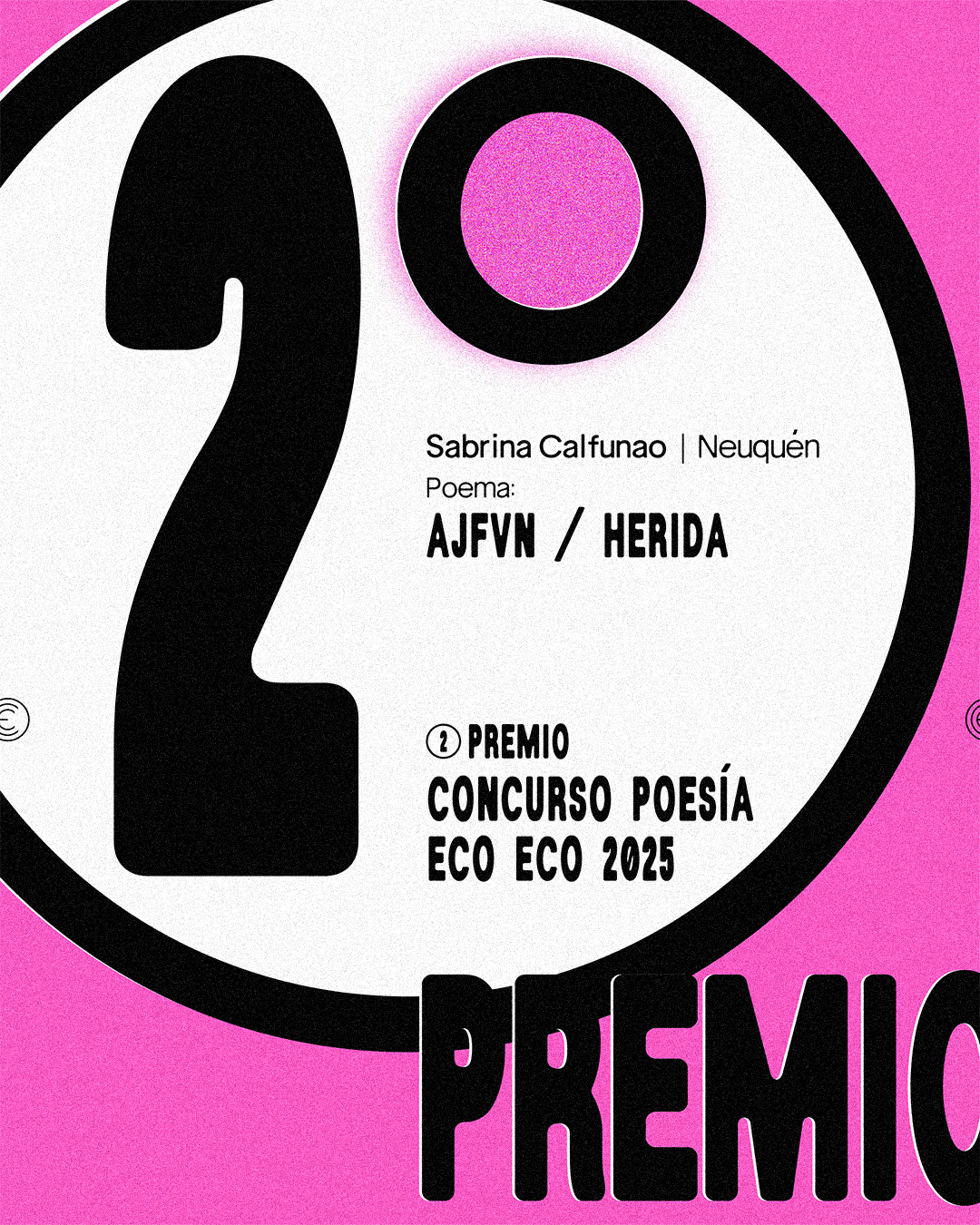 2do premio — Sabrina Calfunao, AJFVN / Herida